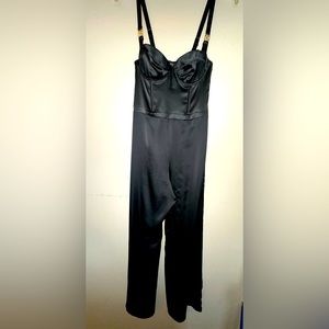 Victoria Secret Sexy Satin Jumpsuit size Small
